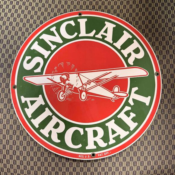 Sinclair | Holiday | Vintage Sinclair Aircraft Ande Rooney Gas Oil ...